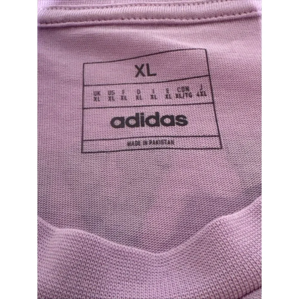 $35 ADIDAS Mens AeroReady NEW YORK Hard Courts Tennis T-Shirt Ody001  -pink - XL